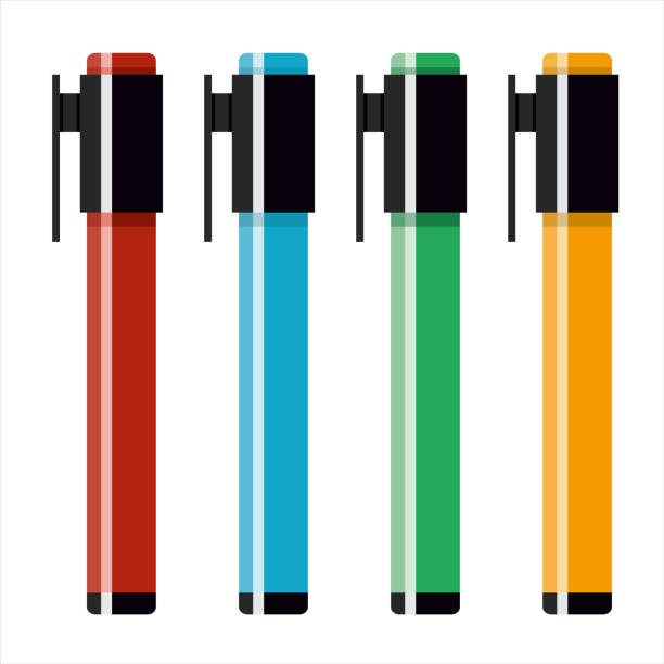 istock set of marker pens. art colourful highlighters 1805875889