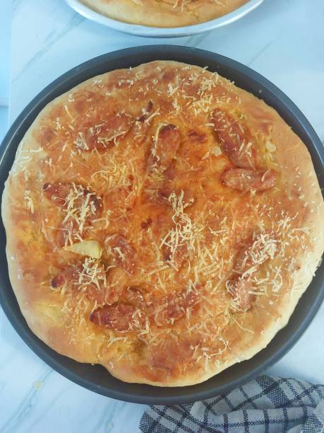 istock the home made pizza is very tasty 1805886958