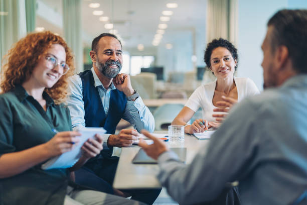 istock Meeting in the office 1805893167