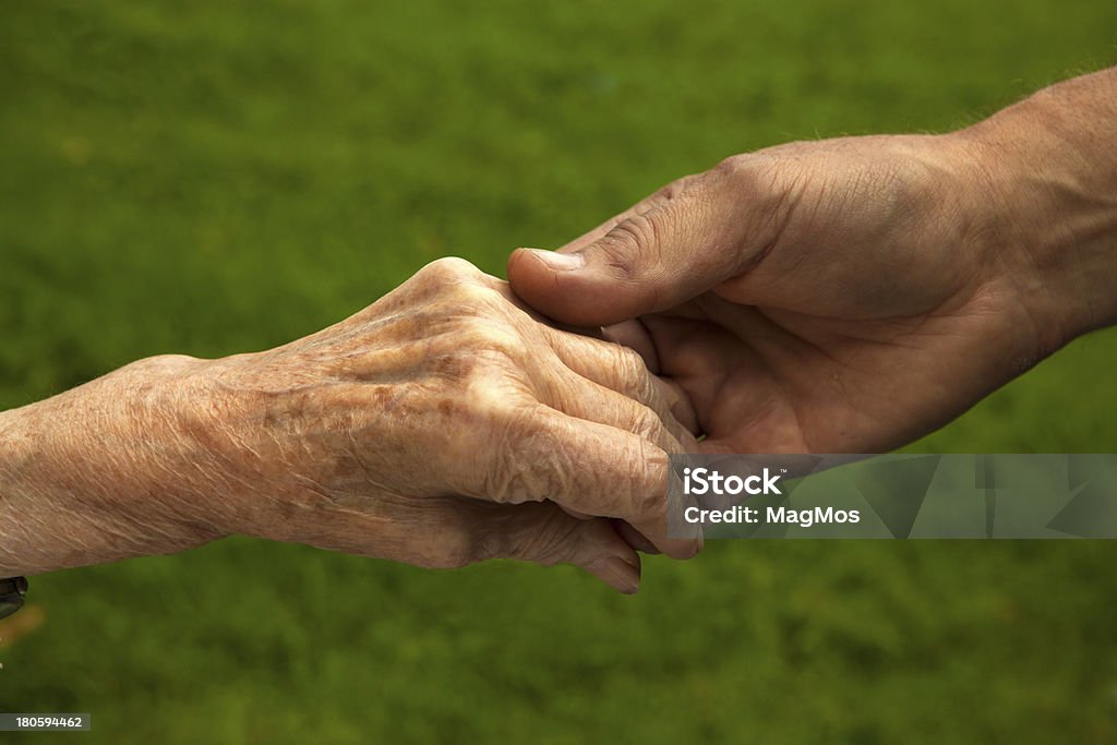 Mutter, die ich Ihnen helfen - Lizenzfrei Abmachung Stock-Foto