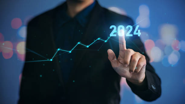 istock Business plan change of year 2024 for schedule calendar strategy challenge in the future vision. 1806028064