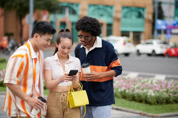 istock Tourists Reading Information on Historic Site 1806031195