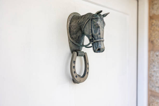 istock Lucky Charms: Horse Head and Horseshoe 1806061198