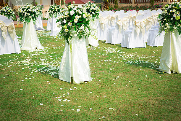 istock Wedding ceremony in a beautiful garden 180611001