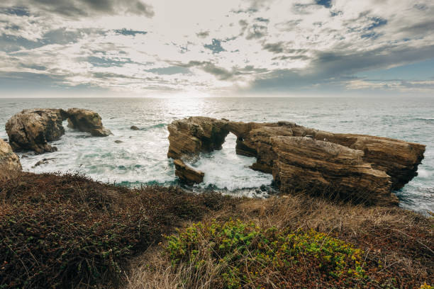 istock Dramatic sunset. Montana de Oro State Park, California Coastline 1806153598