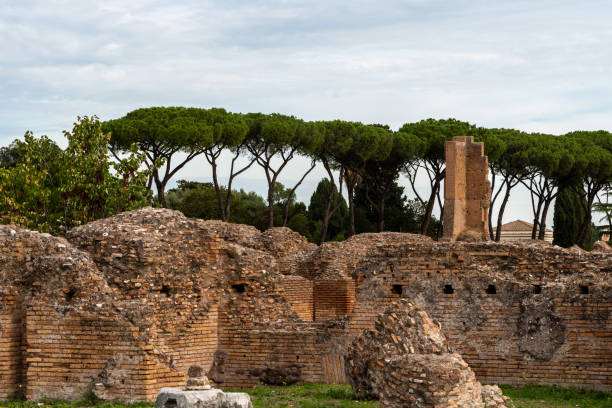 Ancient ruins in the Palatine Hill, Rome