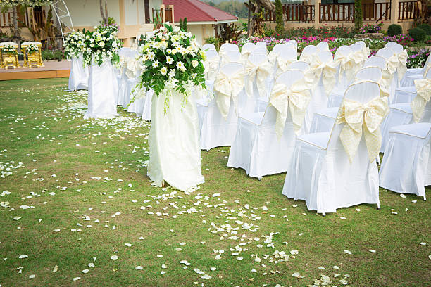 istock Wedding ceremony in a beautiful garden 180617003