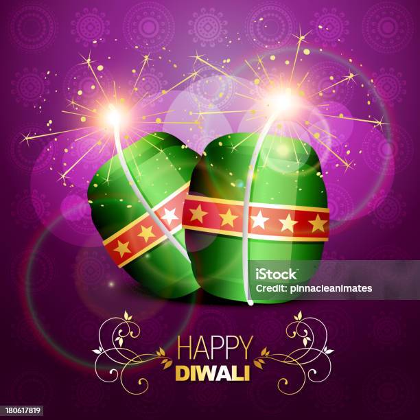 Diwali 크래커 배경기술 0명에 대한 스톡 벡터 아트 및 기타 이미지 - 0명, 디야 램프, 디왈리