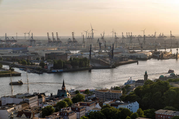 istock Port of Hamburg 1806204511