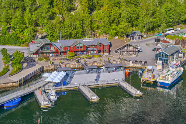 istock Norway, the splendid nature and the typical architectures 1806206141