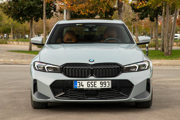 BMW 320i stock photo