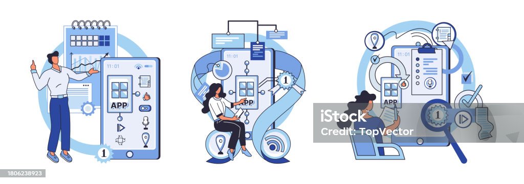 Application Testing Metaphor Vector Software Testing Final Frontier ...