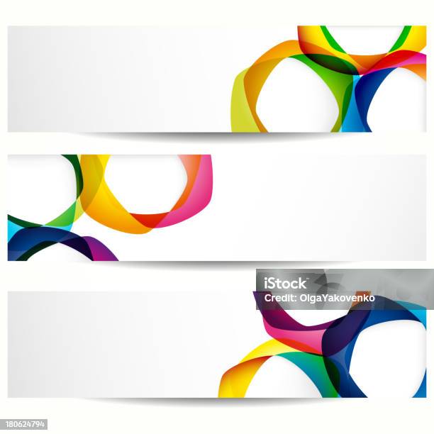 Abstract Banner Frame Abstract Banner With Forms Of Empty Frames Stock Illustration ...