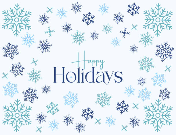 istock Happy Holidays design for greeting card, invitation, calendar, poster, event... 1806269022