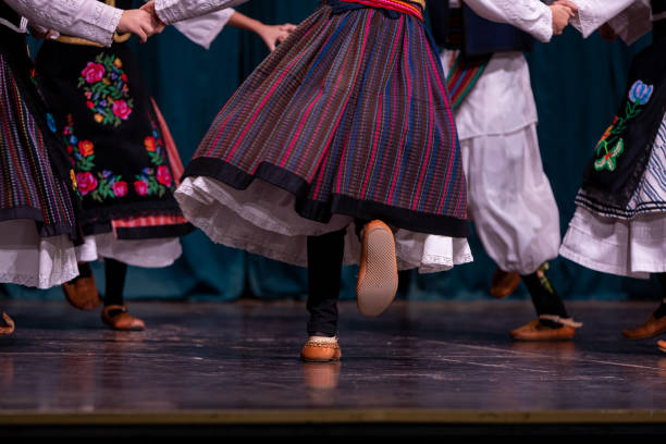 istock Serbian Orthodox folk costume, folklore and folk dances 1806296433