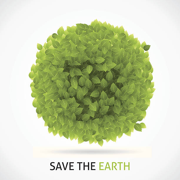Save Our Earth vector art illustration