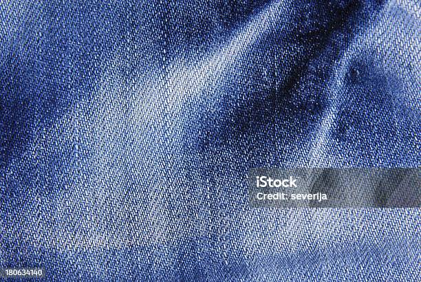 Photo libre de droit de Texture De Denim Bleu Jeans banque d'images et plus d'images libres de droit de Abstrait - Abstrait, Bleu, Bleu foncé
