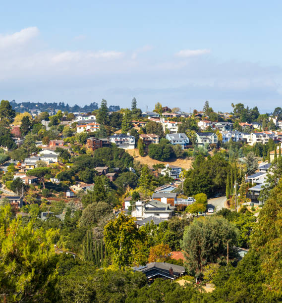 istock Valley Homes panoramic view in Belmont, California 1806360228