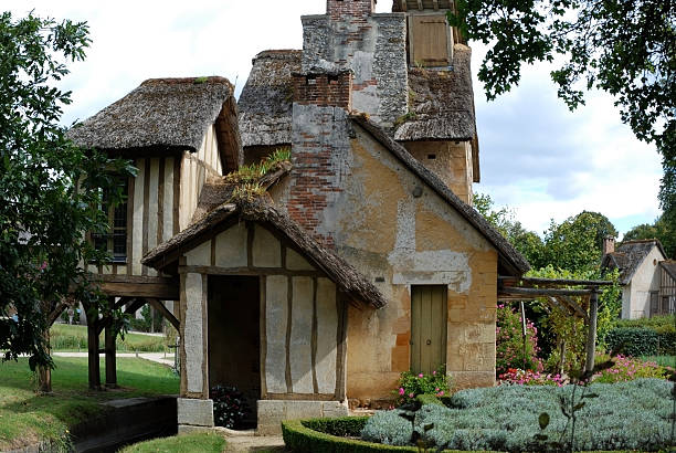 farmhouse stock photo