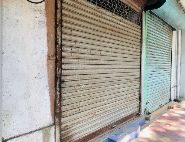 istock Maharashtra government had imposed re-lockdown and 'janata' curfew with effect from 14th April, 2021. 1806374213