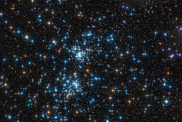 the famous stars double cluster in the constellation of perseus.