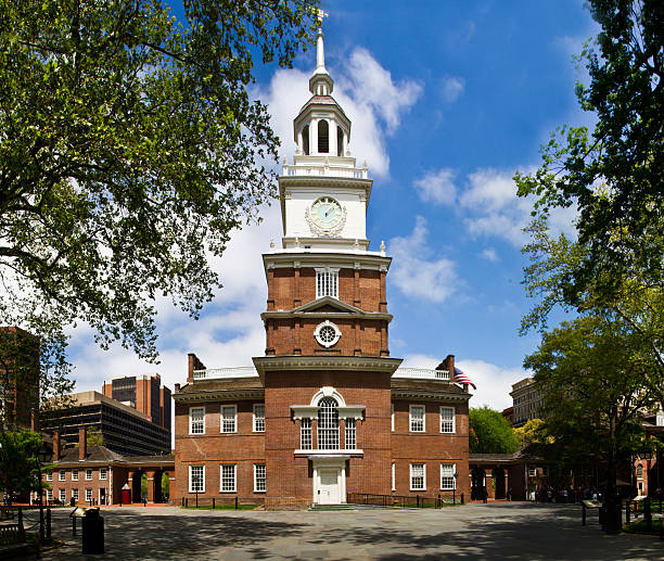 istock Independence Hall modern buildings, Philadelphia, Pennsylvania 180644450