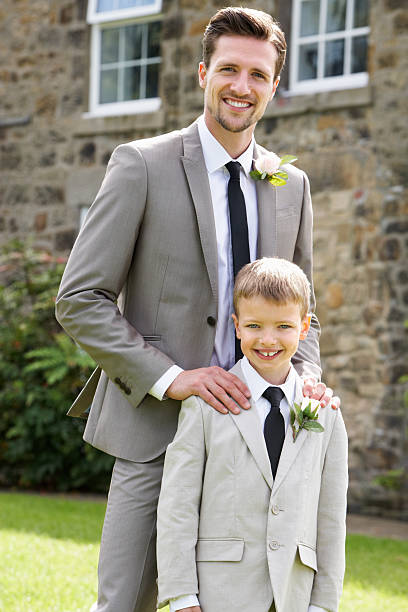 istock Groom With Page Boy At Wedding 180646314