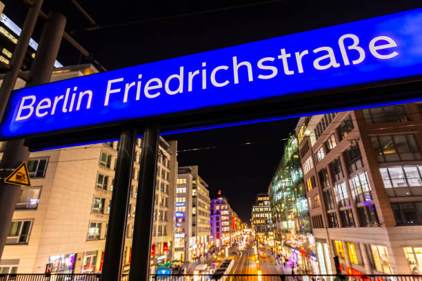 istock Berlin Friedrichstrasse at christmas time 1806470618