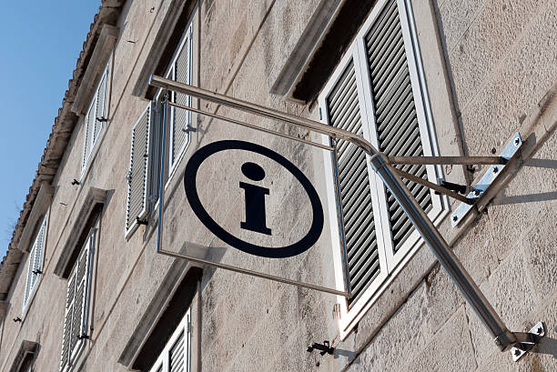 istock Tourist information sign 180657499