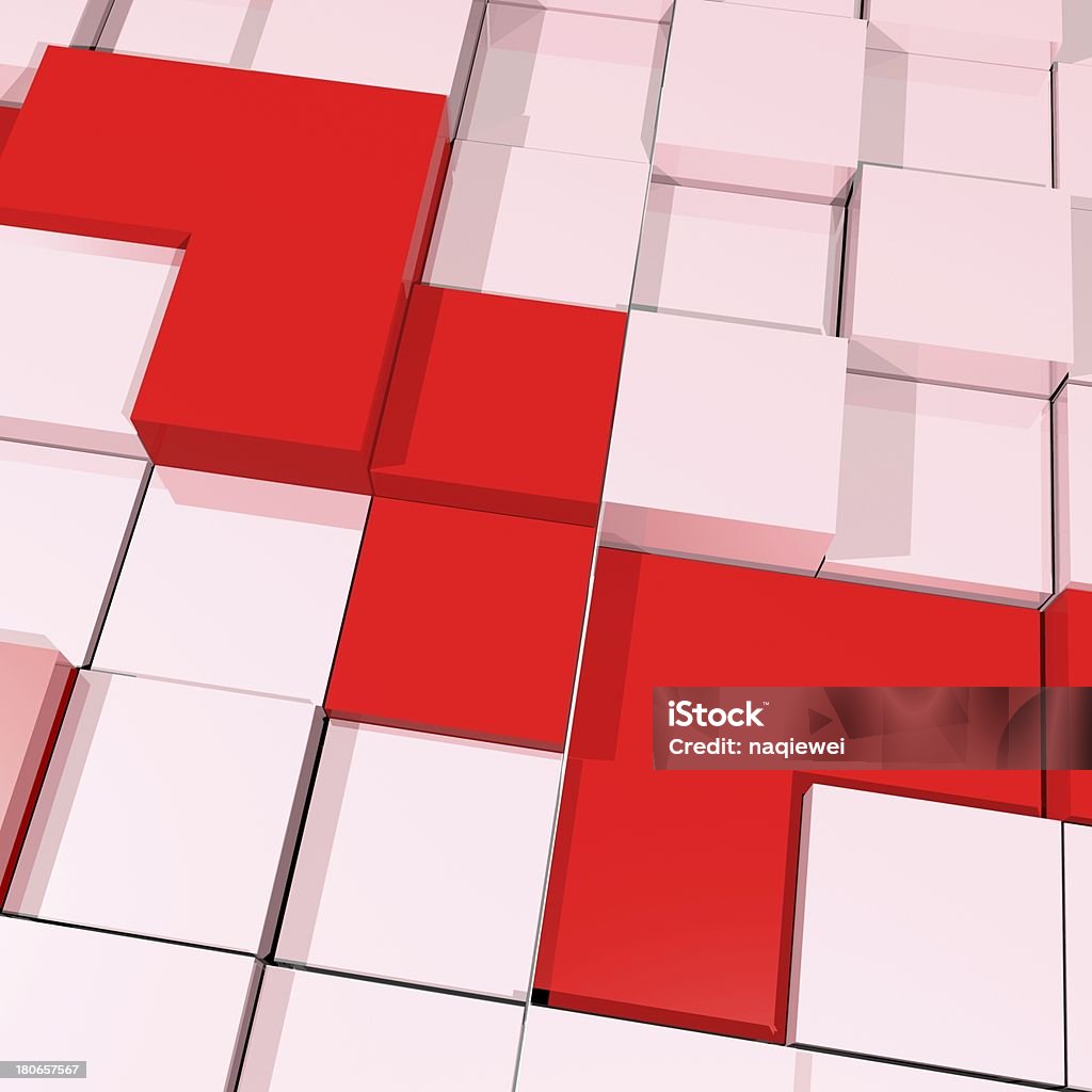red 3D model cube background red 3D model cube background  Backgrounds Stock Photo