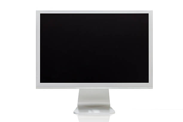 lcd grand écran à cristaux liquides) - computer monitor computer liquid crystal display visual screen photos et images de collection