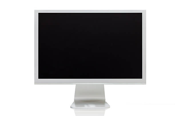 ワイドスクリーン lcd （液晶ディスプレイ） - computer monitor computer liquid crystal display visual screen ストックフォトと画像