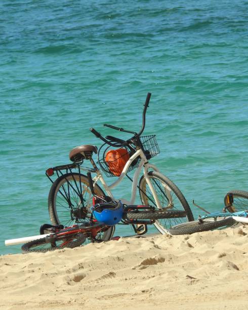 istock Lets ride our bikes to the Beach 1806589105