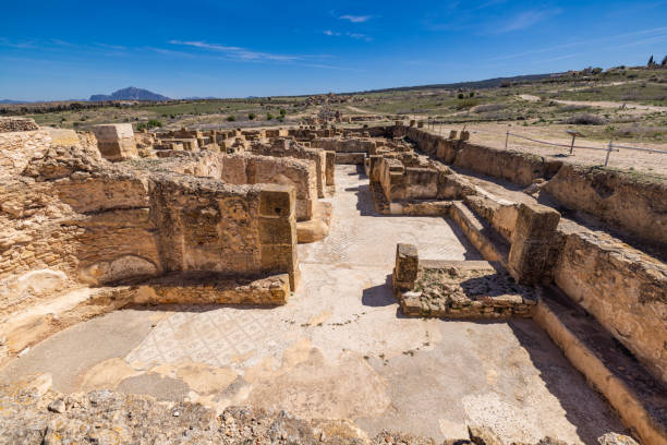 istock Roman ruins at the Uthina archaeological site. 1806594638