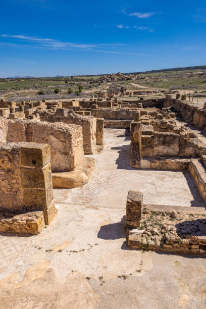 istock Roman ruins at the Uthina archaeological site. 1806594910
