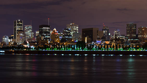 istock Downtown Montreal at Night, Quebec, Canada 180660302