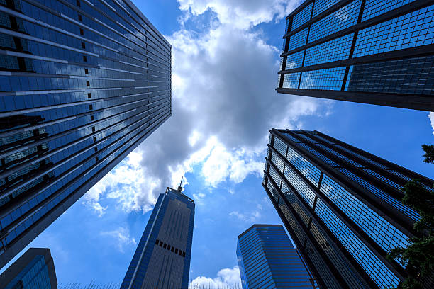 istock The Hong Kong Corporate Buildings 180660880