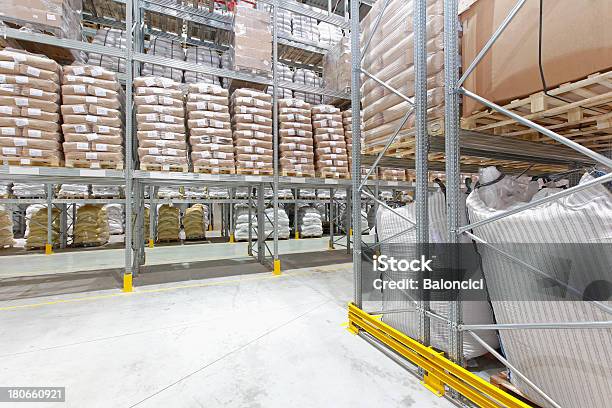 Warehouse Stock Photo - Download Image Now - Bag, Box - Container, Business