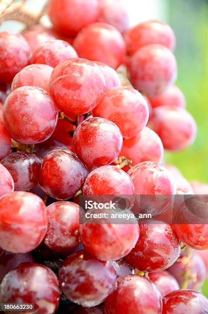 Fioletowy Winogron Bez Pestek - zdjęcia stockowe i więcej obrazów Błyszczący - Błyszczący, Czerwone winogrono, Czerwony