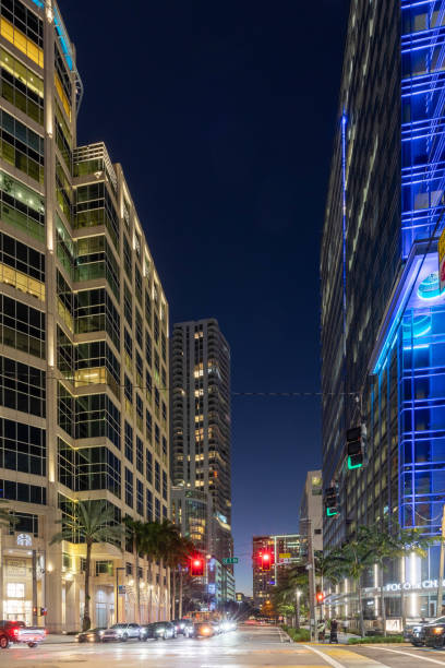istock Downtown Fort Lauderdale at night 1806654870