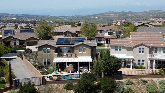 Southern California neighborhood has joined the effort of conservation and the use of solar energy.  Houses can be observed throughout the neighborhood, using solar energy.  It is hoped that many more with adopt this trend.