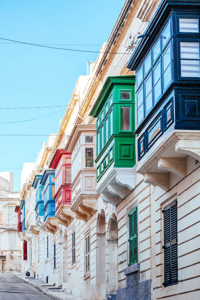 istock Traditional colorful balconies in Malta 1806658580