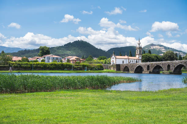 Bridge across the river in Ponte de Lima