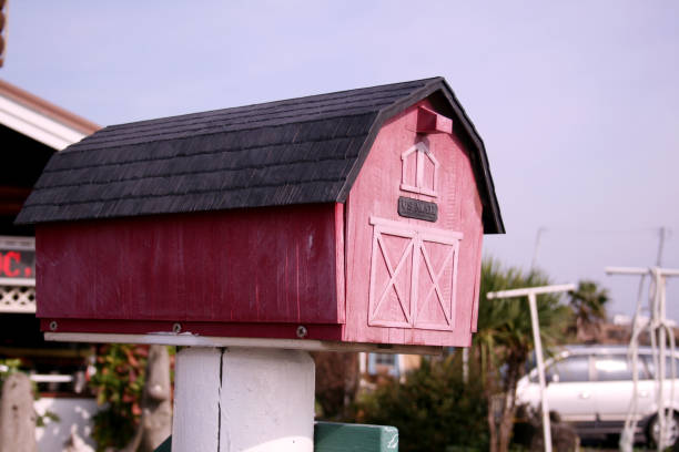 istock red mailbox made of wood 1806717594
