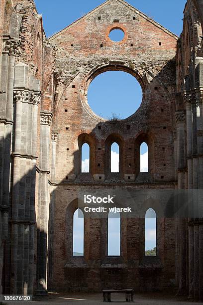 Klasztor Św Galgano - zdjęcia stockowe i więcej obrazów Architektura - Architektura, Bez ludzi, Cegła