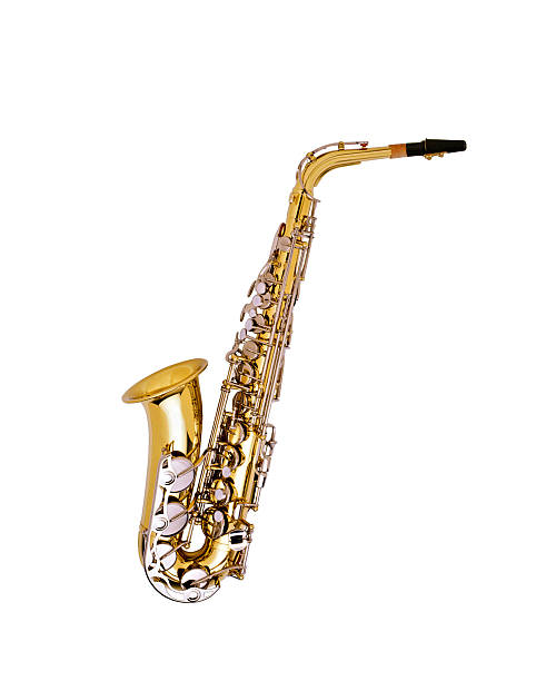 istock golden saxophone isolated on white background 180681330