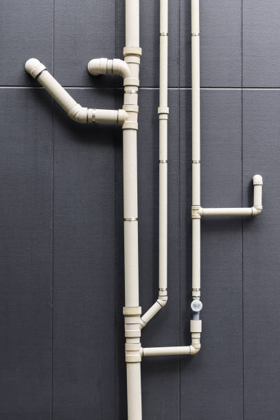 istock external sewage pipes at a Japanese residential building 1806816634