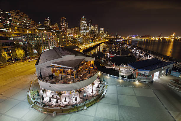 istock Seattle City Skyline and Marina at Night 180683438