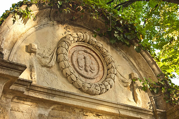 istock butterfly funeral tomb sculpted in stone 180685102