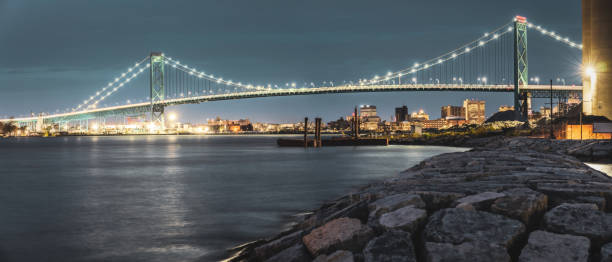 istock Ambassador Bridge at Dusk 1806862222
